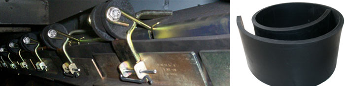 Skirtboard and Scraper Rubber